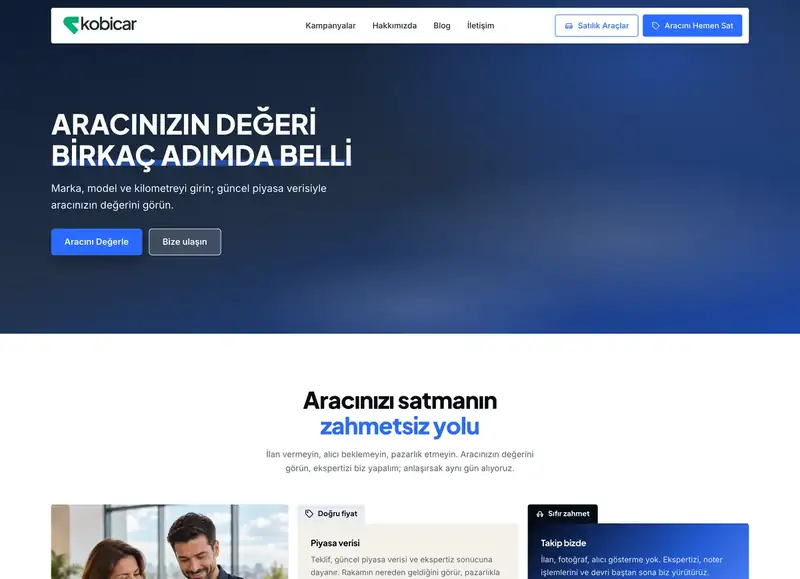 Değerleme Sihirbazı: panel ekranı